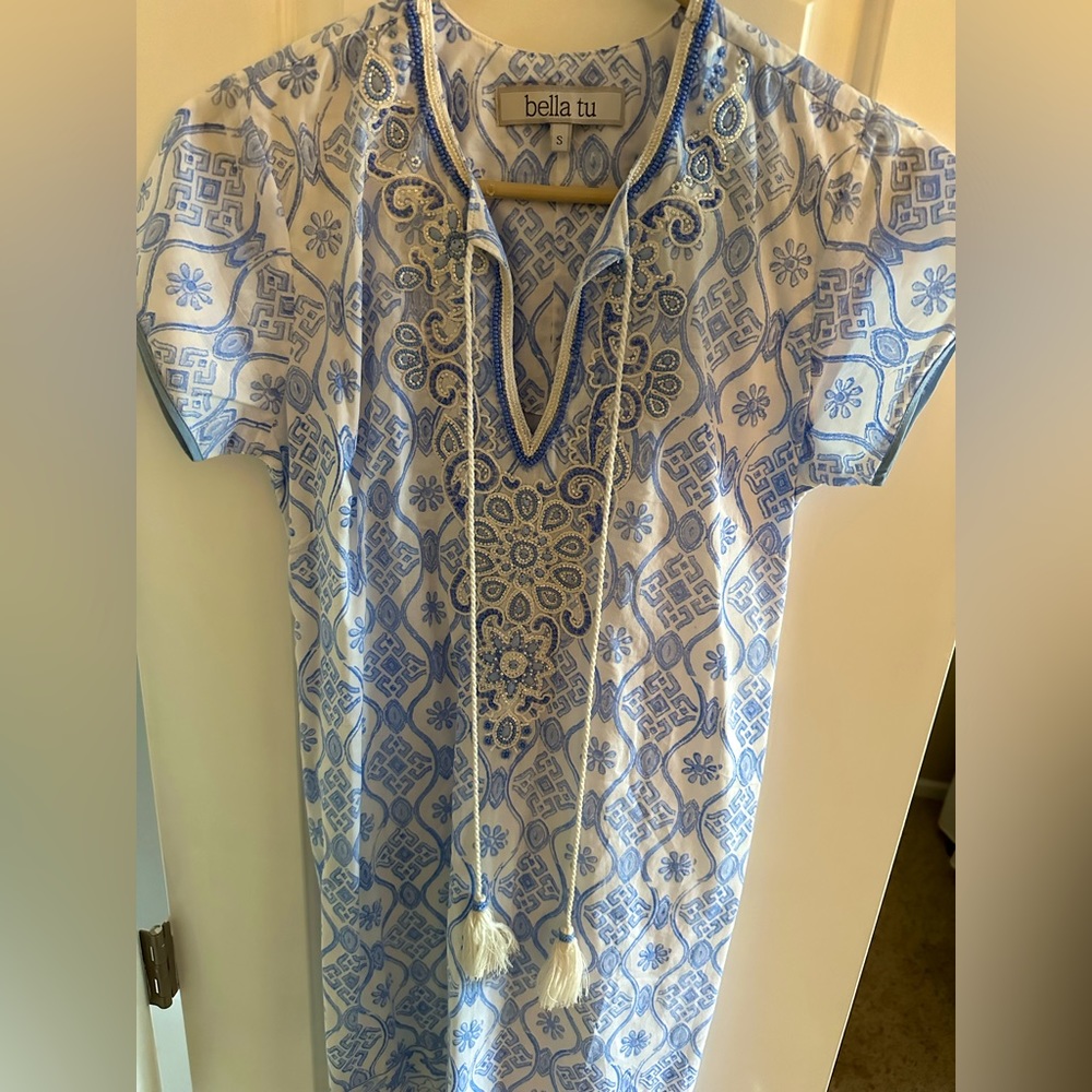 Bella Tu “Amanda 37” Cap Sleeve Dress”